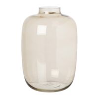 Vaas oker mega - glas - ø22x32 cm