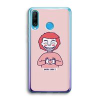 Hartje: Huawei P30 Lite Transparant Hoesje