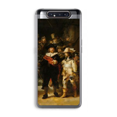 De Nachtwacht: Samsung Galaxy A80 Transparant Hoesje