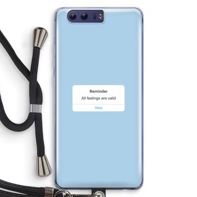 Reminder: Honor 9 Transparant Hoesje met koord