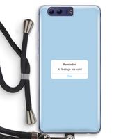 Reminder: Honor 9 Transparant Hoesje met koord