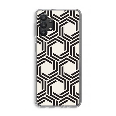 Geometrisch patroon: Samsung Galaxy A32 5G Transparant Hoesje
