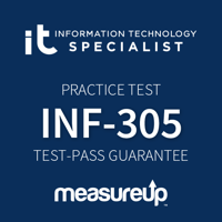 Pearson Practice Test INF-305 Information Technology Specialist Software Development