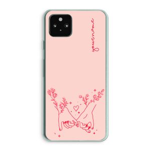 Best Friends: Google Pixel 5a 5G Transparant Hoesje