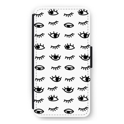 Eye pattern #2: iPhone 11 Flip Hoesje