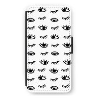Eye pattern #2: iPhone 11 Flip Hoesje