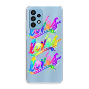 Loves: Samsung Galaxy A52 Transparant Hoesje