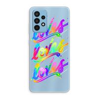 Loves: Samsung Galaxy A52 Transparant Hoesje
