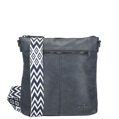 Enrico Benetti Schoudertas Stacey Navy