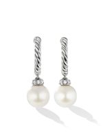 David Yurman boucles d'oreilles pendantes en argent sterling (18,4 mm)