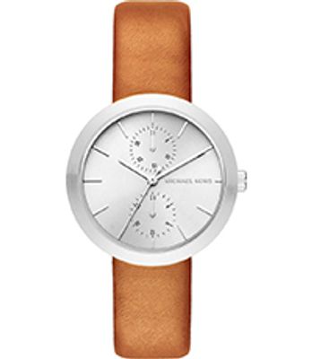 Horlogeband Michael Kors MK2573 Leder Bruin 18mm