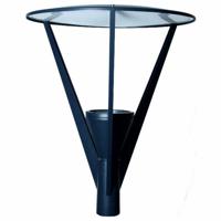 Franssen Lantaarnkap City Highlight 55cm antraciet 10-508158-25