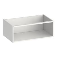 Brauer Flourish - Bijkast - 80 cm - met 1 Opbergvak - Hoogglans Wit