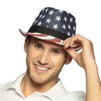 1x USA verkleed hoeden voor volwassenen - thumbnail