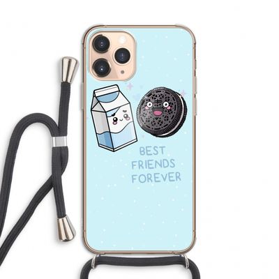 Best Friend Forever: iPhone 11 Pro Transparant Hoesje met koord