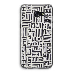 Moroccan Print: Samsung Galaxy A5 (2017) Transparant Hoesje
