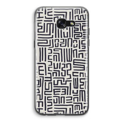 Moroccan Print: Samsung Galaxy A5 (2017) Transparant Hoesje