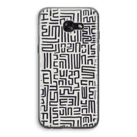 Moroccan Print: Samsung Galaxy A5 (2017) Transparant Hoesje