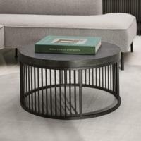 Bendt Ronde Salontafel 'Esme' Marmerlook, 65cm