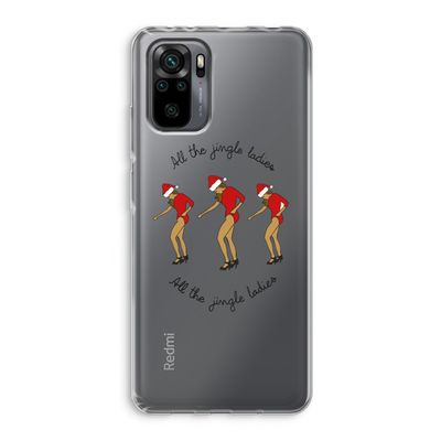 Jingle Ladies: Xiaomi Redmi Note 10 Pro Transparant Hoesje