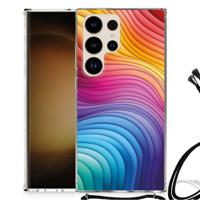 Shockproof Case voor Samsung Galaxy S24 Ultra Regenboog - thumbnail