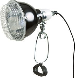 TRIXIE REPTILAND REFLECTOR KLEMLAMP MET DRAADBESCHERMKAP 14X17 CM