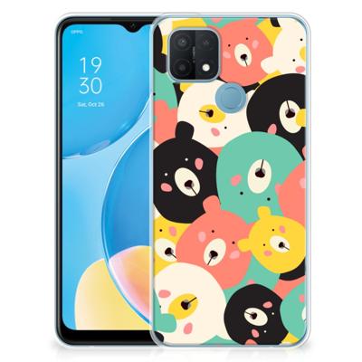 OPPO A15 Telefoonhoesje met Naam Bears