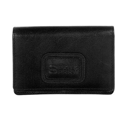 Spikes en Sparrow Wallet Portemonnee RFID Quella Zwart