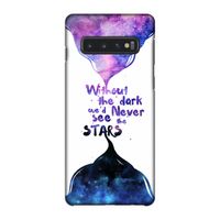 Stars quote: Samsung Galaxy S10 4G Volledig Geprint Hoesje