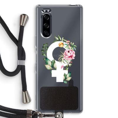 Venus: Sony Xperia 5 Transparant Hoesje met koord