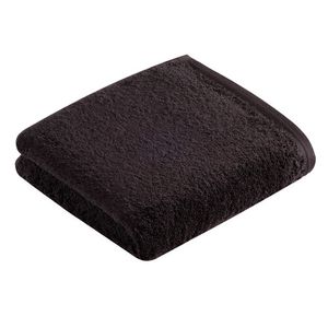Vossen Vossen handdoek Vegan Life anthrazit 50x100