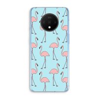 Anything Flamingoes: OnePlus 7T Transparant Hoesje
