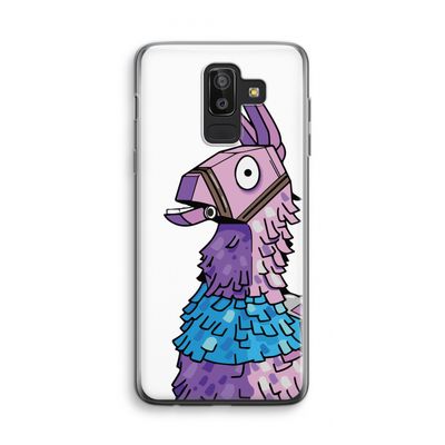 Lama: Samsung Galaxy J8 (2018) Transparant Hoesje