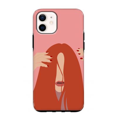 Woke up like this: iPhone 12 mini Tough Case