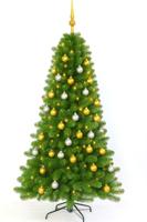 Arctic Spruce groen vanaf 150 cm hoog kunstkerstboom opgemaakt met piek, zilver & goud Holiday Tree - Holiday tree