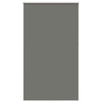 VidaXL Rolgordijn verduisterend 135x210 cm stofbreedte 131,6 cm grijs