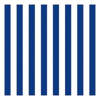 40x Servetten gestreept marineblauw/wit 3-laags
