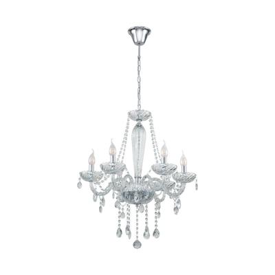 Eglo KroonluchterBasilano 1 72cm 6-lichts grijs - 39099