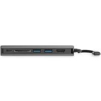 StarTech.com USB C multiport adapter met HDMI 4K Mac / Windows SD kaartlezer USB C naar USB 3.0 hub 2x USB-A 1x USB-C 60W PD 3.0 dock VERBETERDE VERSIE VAN DKT30CSDHPD - thumbnail