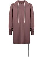 Rick Owens DRKSHDW hoodie en coton à détails de sangles - Violet