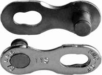 MissingLink KMC 11R EPT Silver - 11 speed kettingen - ½" x 11/128" - 2 stuks