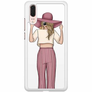 Huawei P20 hoesje - Summer girl