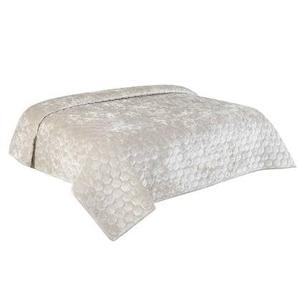 Unique Living - Bedsprei Peggy Dove White - 220x220cm