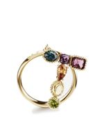 Dolce & Gabbana bague Rainbow Alphabet T en or 18ct - thumbnail