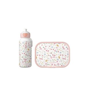 Mepal - Campus Lunchset Little Dutch(Pop-Up Drinkfles en Lunchbox) - Flowers & Butterflies