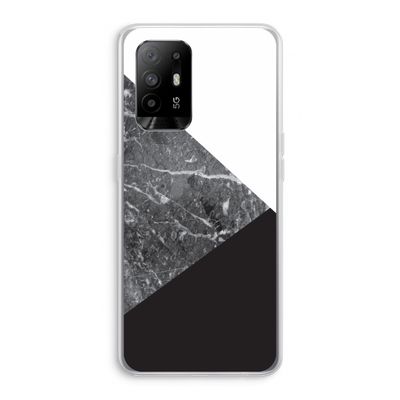 Combinatie marmer: Oppo A95 5G Transparant Hoesje