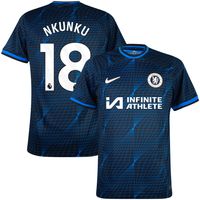 Chelsea Shirt Uit 2023-2024 + Nkunku 18