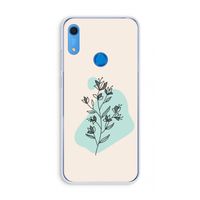 Violets are blue: Huawei Y6s Transparant Hoesje