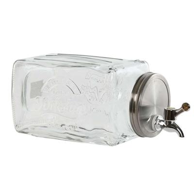 Water automaat Home ESPRIT Transparant Metaal Kristal 13 x 13,5 x 32,5 cm