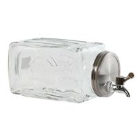Water automaat Home ESPRIT Transparant Metaal Kristal 13 x 13,5 x 32,5 cm